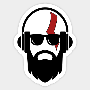 Kratos Sticker